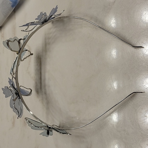 Butterfly hair tie and Headband Set - Picture 3 of 15